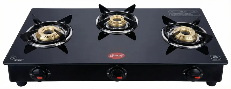 Lamofy 3 Burner Gas Stove - Furniture & Interiors by Lamofy Universal Fmcg Products