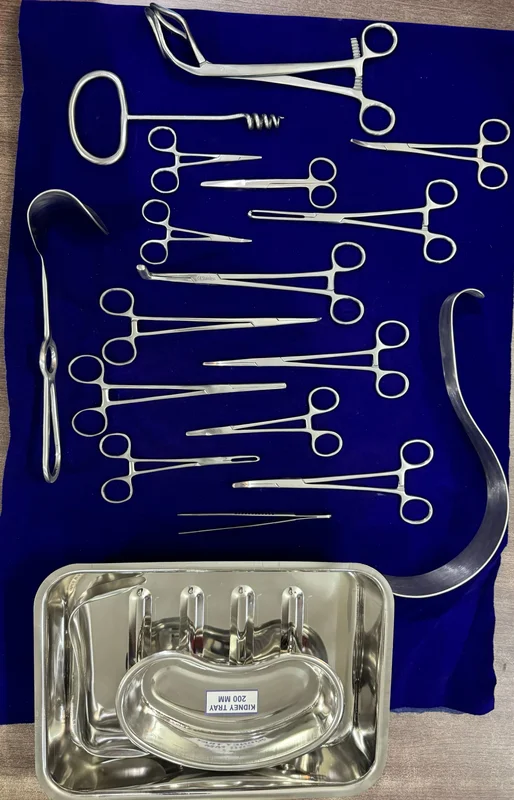 Hysterectomy Surgical Instrument Set - Healthcare & Medical by Retractor Surgical Industries